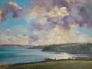 Pembrokeshire Coast Seascape from Sandy Haven by Jon Houser